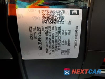 Zdjęcie 12 z 12 samochodu: 2023 CHEVROLET CORVETTE STINGRAY 1LT VIN:1G1YA2D43P5135066 - miniatura