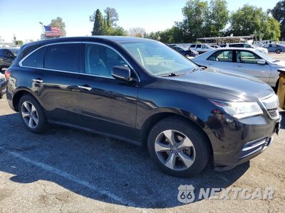 Czwarte zdjęcie samochodu z boku: 2016 ACURA MDX VIN:5FRYD4H22GB002699 - miniatura