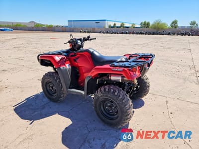 Trzecie zdjęcie samochodu z tyłu: 2025 HONDA TRX520 FA VIN:1HFTE4623SJ101406 - miniatura