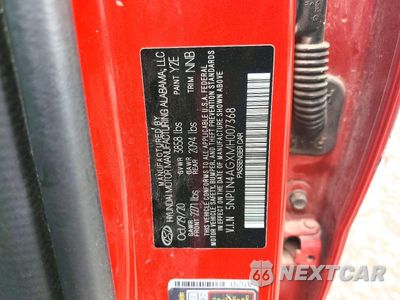 Zdjęcie 12 z 12 samochodu: 2021 HYUNDAI ELANTRA SEL VIN:5NPLN4AGXMH007368 - miniatura
