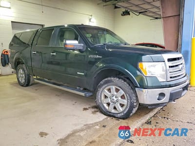Czwarte zdjęcie samochodu z boku: 2014 FORD F150 LARIAT 4WD 3.5L V6 CREW CAB VIN:1FTFW1ET6EKE32010 - miniatura