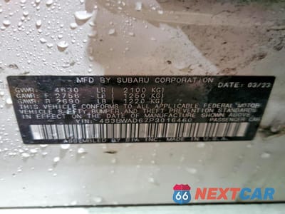 Zdjęcie 13 z 13 samochodu: 2023 SUBARU LEGACY PREMIUM VIN:4S3BWAD67P3016460 - miniatura
