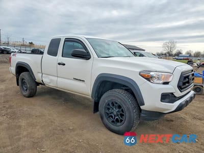 Czwarte zdjęcie samochodu z boku: 2021 TOYOTA TACOMA SR V6 VIN:3TYSZ5AN3MT017405 - miniatura