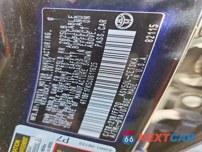 Zdjęcie 13 z 13 samochodu: 2012 TOYOTA CAMRY SE VIN:4T1BF1FK5CU611625 - miniatura