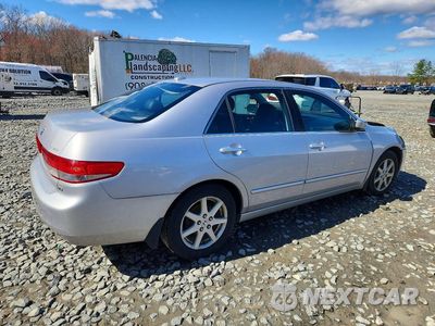 Trzecie zdjęcie samochodu z tyłu: 2004 HONDA ACCORD EX VIN:1HGCM66814A055270 - miniatura