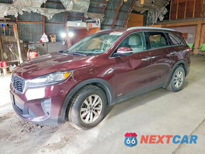 2019 KIA SORENTO LX 5XYPGDA32KG510583 - główne zdjęcie licytacji z USA - miniatura