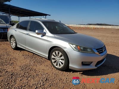 Czwarte zdjęcie samochodu z boku: 2014 HONDA ACCORD EXL VIN:1HGCR2F87EA216622 - miniatura
