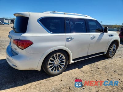 Trzecie zdjęcie samochodu z tyłu: 2015 INFINITI QX80 BASE VIN:JN8AZ2NF7F9574378 - miniatura
