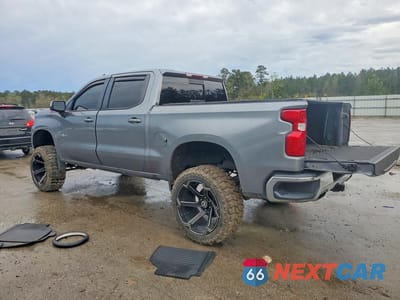 Drugie zdjęcie samochodu z przodu: 2019 CHEVROLET SILVERADO K1500 LT VIN:3GCUYDED0KG157765 - miniatura