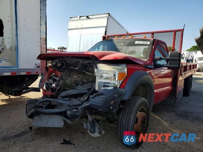 2014 FORD F550 SUPER DUTY FLATBED TRUCK 1FDUF5GYXEEA43047 - główne zdjęcie licytacji z USA - miniatura
