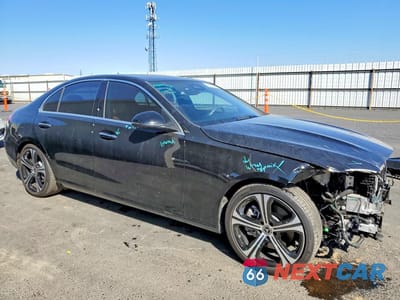 Czwarte zdjęcie samochodu z boku: 2022 MERCEDES-BENZ C 300 VIN:W1KAF4GB8NR042412 - miniatura