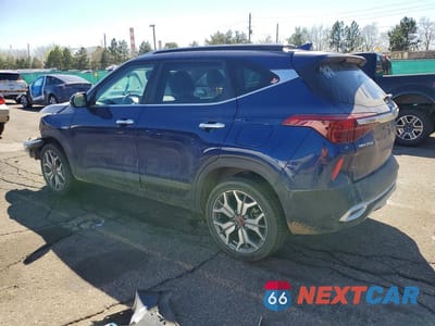 Drugie zdjęcie samochodu z przodu: 2021 KIA SELTOS SX TURBO VIN:KNDETCA20M7115208 - miniatura