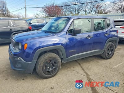 2017 JEEP RENEGADE SPORT ZACCJBAH0HPF84352 - główne zdjęcie licytacji z USA - miniatura