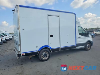 Trzecie zdjęcie samochodu z tyłu: 2020 FORD TRANSIT DELIVERY TRUCK VIN:1FDBW5Z88LKB11476 - miniatura