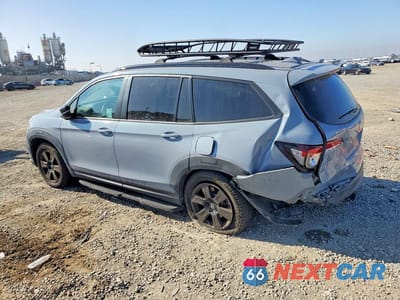 Drugie zdjęcie samochodu z przodu: 2022 HONDA PILOT TRAILSPORT VIN:5FNYF6H8XNB021378 - miniatura