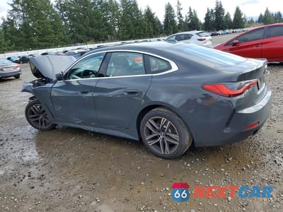 Drugie zdjęcie samochodu z przodu: 2023 BMW 430I GRAN COUPE VIN:WBA63AV09PFN42332 - miniatura