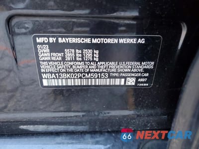 Zdjęcie 13 z 14 samochodu: 2023 BMW M550XI VIN:WBA13BK02PCM59153 - miniatura