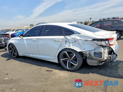Drugie zdjęcie samochodu z przodu: 2019 HONDA ACCORD SPORT VIN:1HGCV1F35KA067021 - miniatura