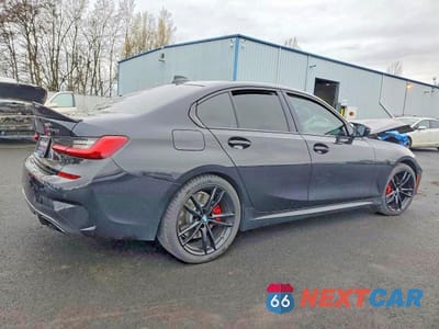 Trzecie zdjęcie samochodu z tyłu: 2021 BMW M340I VIN:3MW5U7J07M8B53324 - miniatura