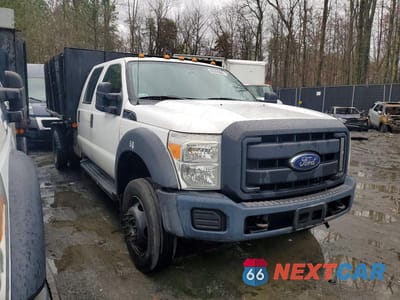 Czwarte zdjęcie samochodu z boku: 2014 FORD F450 SUPER DUTY VIN:1FD0W4GY4EEB14283 - miniatura