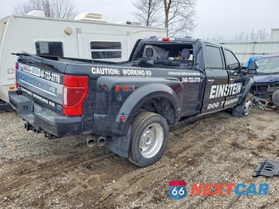 Trzecie zdjęcie samochodu z tyłu: 2022 FORD F450 VIN:1FT8W4DT6NED31236 - miniatura