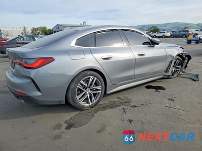 Trzecie zdjęcie samochodu z tyłu: 2024 BMW 430I GRAN COUPE VIN:WBA63AV09RFP88459 - miniatura