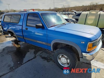 Czwarte zdjęcie samochodu z boku: 1991 DODGE DAKOTA VIN:1B7GG26X4MS289436 - miniatura