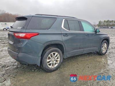 Trzecie zdjęcie samochodu z tyłu: 2019 CHEVROLET TRAVERSE LT VIN:1GNERGKW5KJ285918 - miniatura