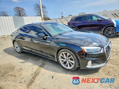 Czwarte zdjęcie samochodu z boku: 2021 AUDI A5 PREMIUM PLUS 40 VIN:WAUCBCF53MA025709 - miniatura