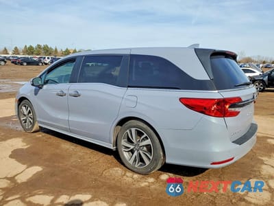 Drugie zdjęcie samochodu z przodu: 2023 HONDA ODYSSEY TOURING VIN:5FNRL6H85PB075641 - miniatura