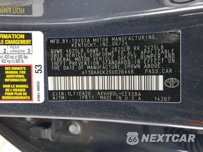 Zdjęcie 13 z 13 samochodu: 2025 TOYOTA CAMRY VIN:4T1DAACK2SU026446 - miniatura