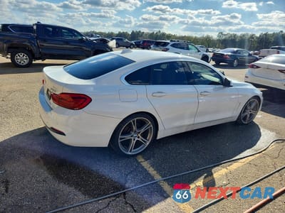 Trzecie zdjęcie samochodu z tyłu: 2019 BMW 430I GRAN COUPE VIN:WBA4J1C53KBM13613 - miniatura