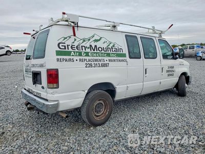 Trzecie zdjęcie samochodu z tyłu: 2014 FORD E150 UTILITY / SERVICE VAN VIN:1FTNE1EWXEDA59440 - miniatura