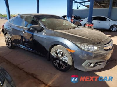 Czwarte zdjęcie samochodu z boku: 2017 HONDA CIVIC EXL VIN:19XFC1F77HE028389 - miniatura