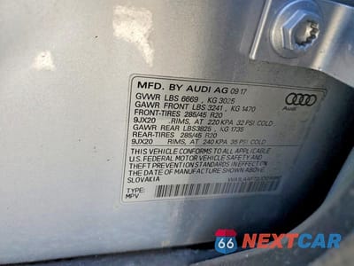 Zdjęcie 13 z 13 samochodu: 2018 AUDI Q7 PREMIUM PLUS VIN:WA1LAAF72JD015950 - miniatura