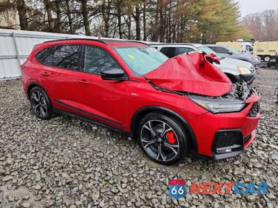 Czwarte zdjęcie samochodu z boku: 2025 ACURA MDX TYPE S ADVANCE VIN:5J8YD8H8XSL003135 - miniatura