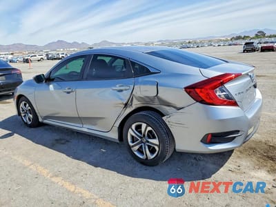 Drugie zdjęcie samochodu z przodu: 2018 HONDA CIVIC LX VIN:19XFC2F55JE013190 - miniatura