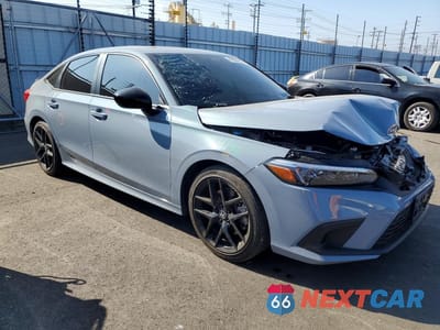 Czwarte zdjęcie samochodu z boku: 2024 HONDA CIVIC SI VIN:2HGFE1E54RH476042 - miniatura