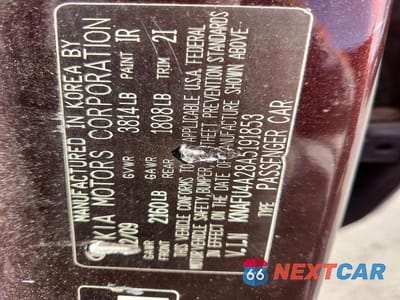 Zdjęcie 13 z 13 samochodu: 2010 KIA FORTE VIN:KNAFU4A28A5191853 - miniatura