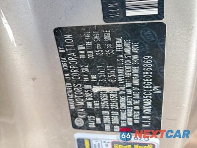 Zdjęcie 13 z 13 samochodu: 2016 KIA SEDONA LX VIN:KNDMB5C16G6086869 - miniatura