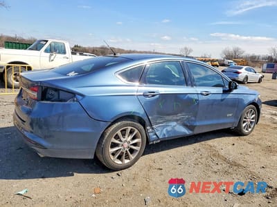 Trzecie zdjęcie samochodu z tyłu: 2018 FORD FUSION SE PHEV VIN:3FA6P0PU9JR199703 - miniatura