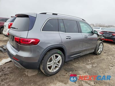 Trzecie zdjęcie samochodu z tyłu: 2020 MERCEDES-BENZ GLB 250 4MATIC VIN:WDC4M4HB4LW006950 - miniatura