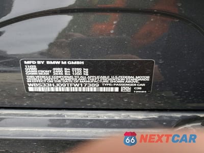 Zdjęcie 12 z 13 samochodu: 2026 BMW M3 COMPETITION VIN:WBS33HJ09TFW17389 - miniatura