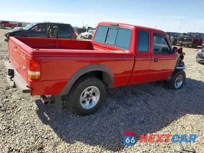 Trzecie zdjęcie samochodu z tyłu: 1997 FORD RANGER SUPER CAB VIN:1FTDR15X4VPB04380 - miniatura