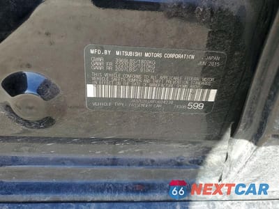 Zdjęcie 12 z 12 samochodu: 2015 MITSUBISHI LANCER ES VIN:JA32U2FUXFU024230 - miniatura