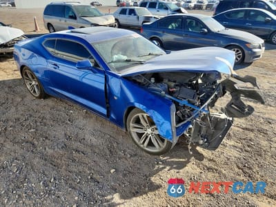 Czwarte zdjęcie samochodu z boku: 2018 CHEVROLET CAMARO LT VIN:1G1FB1RS4J0189664 - miniatura