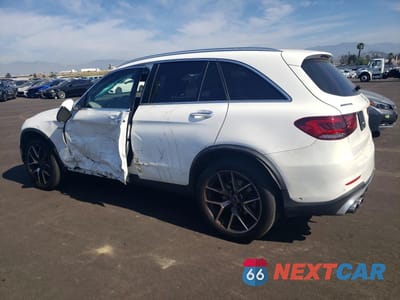 Drugie zdjęcie samochodu z przodu: 2022 MERCEDES-BENZ GLC 43 4MATIC AMG VIN:W1N0G6EBXNV395462 - miniatura