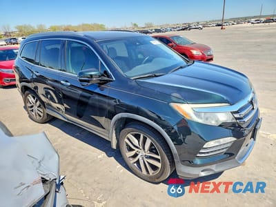 Czwarte zdjęcie samochodu z boku: 2017 HONDA PILOT TOURING VIN:5FNYF5H99HB029835 - miniatura