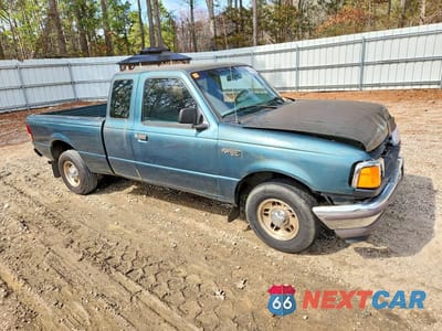 Czwarte zdjęcie samochodu z boku: 1997 FORD RANGER SUPER CAB VIN:1FTCR14A4VTA29129 - miniatura