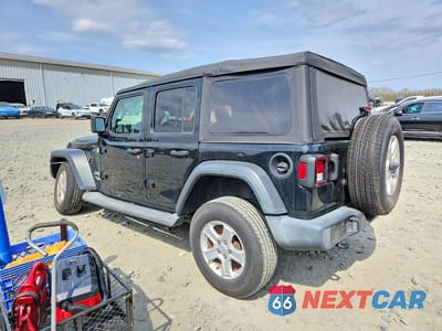 Drugie zdjęcie samochodu z przodu: 2021 JEEP WRANGLER UNLIMITED SPORT VIN:1C4HJXDG3MW528540 - miniatura